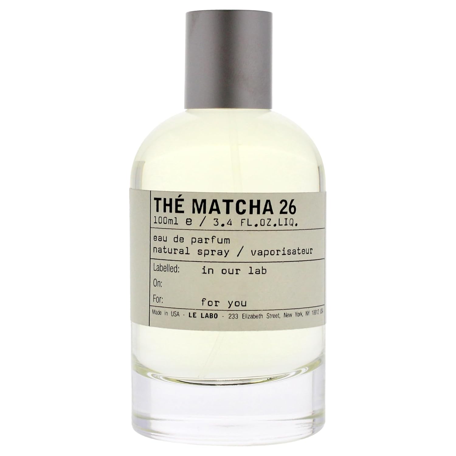 Le Labo The Matcha 26 | Eau de Parfum Spray | Size: 3.4 FL OZ / 100ml