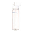 Twinklewave Transparent 24 oz Sports Hydration Bottle with Straw, BPA-Free