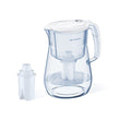 Twinklewave 12-Cup Water Filtration Jug - White, Includes 1 x B15 Filter