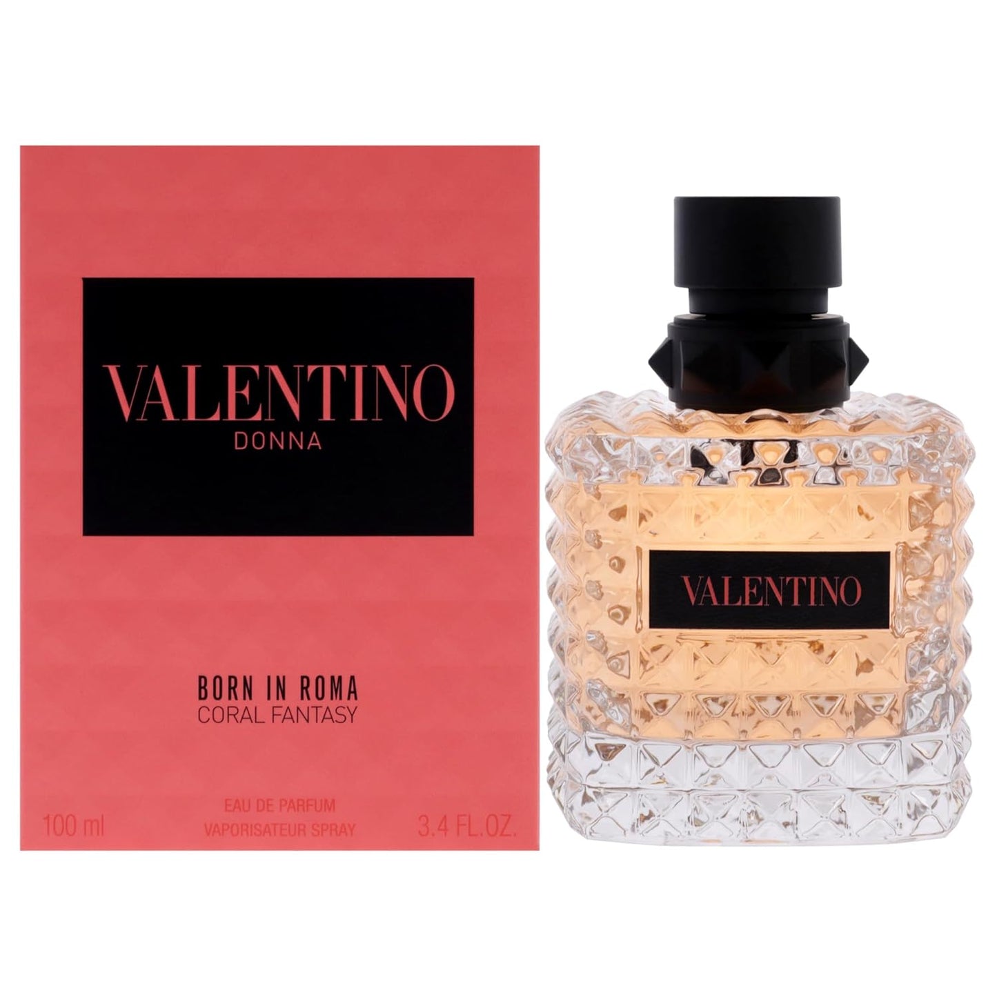 Valentino Donna Born In Roma Coral Fantasy | Eau de Parfum Spray | Size: 3.4 FL OZ / 100ml