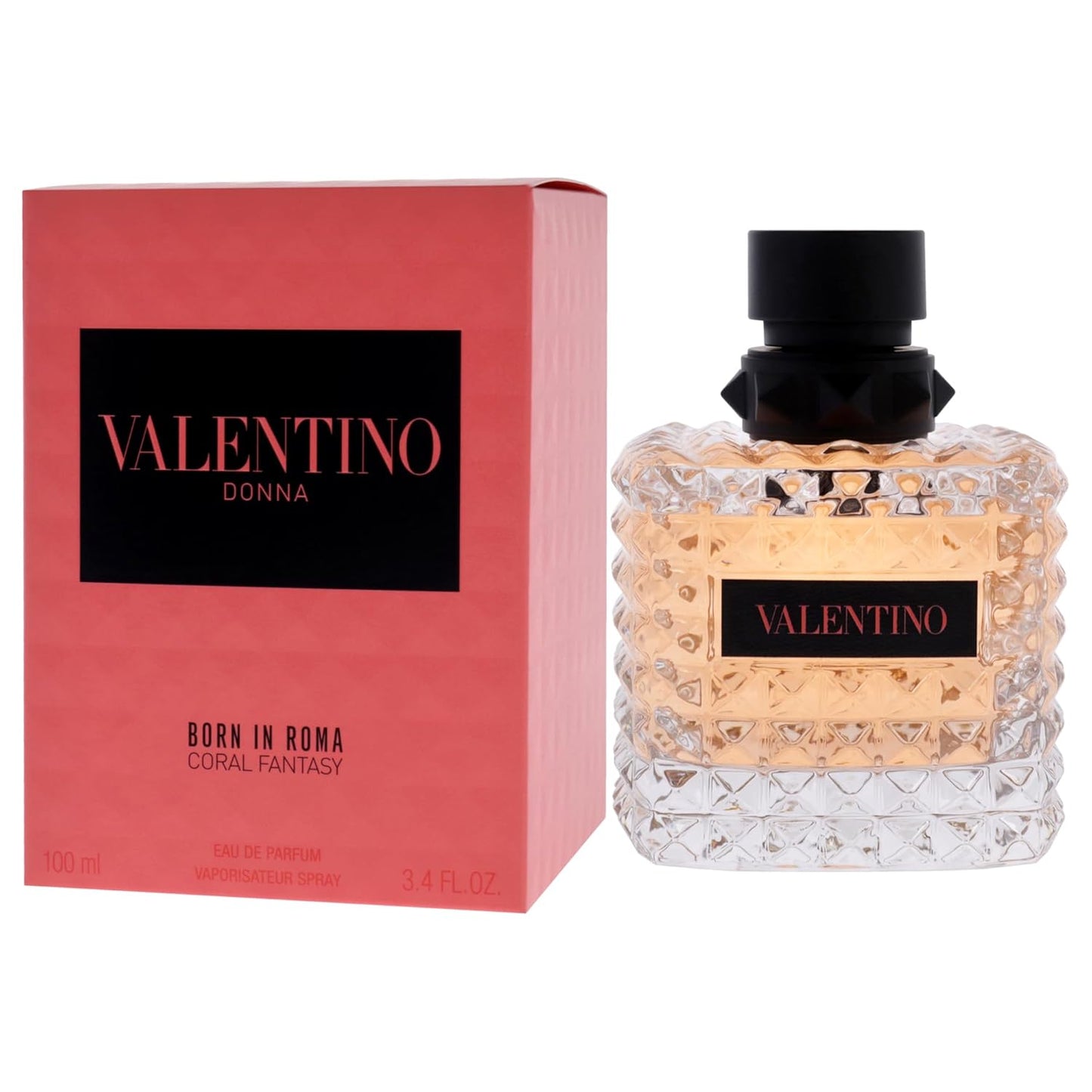 Valentino Donna Born In Roma Coral Fantasy | Eau de Parfum Spray | Size: 3.4 FL OZ / 100ml