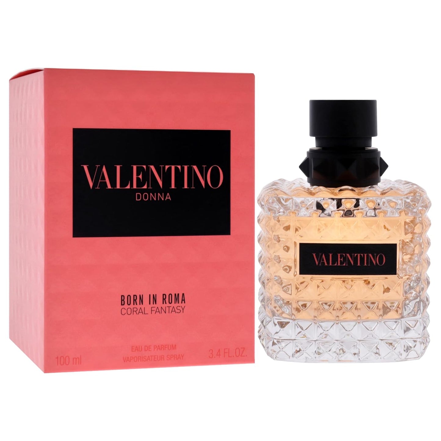 Valentino Donna Born In Roma Coral Fantasy | Eau de Parfum Spray | Size: 3.4 FL OZ / 100ml